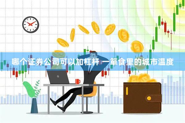哪个证券公司可以加杠杆 一箪食里的城市温度